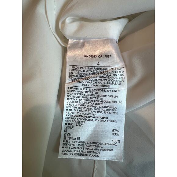 Banana Republic Black and White Circle Mini Dress - Picture 7 of 9